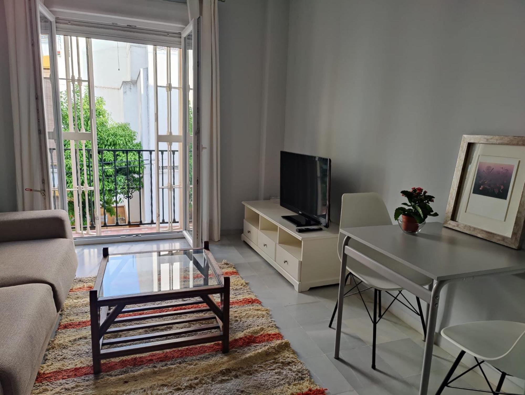 Luminoso Apartamento Exterior Con Balcon Y Patio En Centro Historico Feria-Alameda 塞维利亚 外观 照片