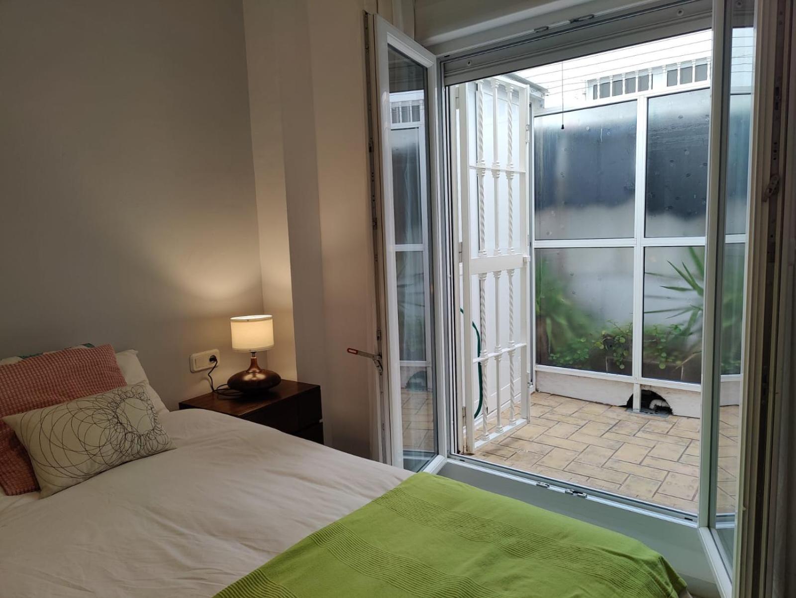 Luminoso Apartamento Exterior Con Balcon Y Patio En Centro Historico Feria-Alameda 塞维利亚 外观 照片