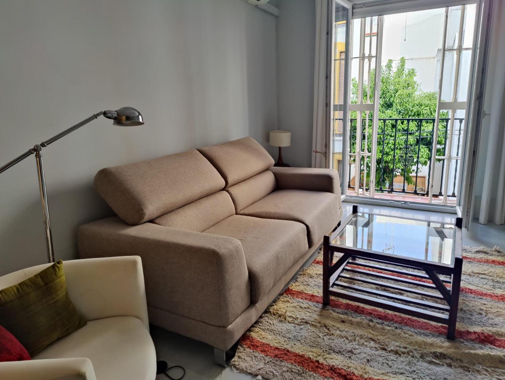 Luminoso Apartamento Exterior Con Balcon Y Patio En Centro Historico Feria-Alameda 塞维利亚 外观 照片